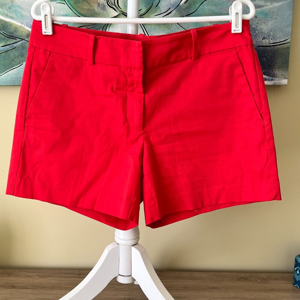 Ann Taylor Red Shorts